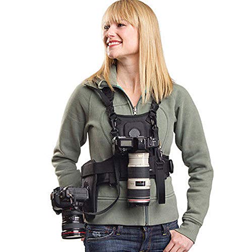 Sevenoak Dual-Kamera-Holstergurt für Canon Nikon, Multi-Trage-Brustwestensystem für Canon 6D 600D 5D2 5D3 Nikon D90 Sony A7S A7R A7S2 Panasonic Olympus DSLR-Camcorder Klettern Hochzeit Reisen Sevenoak Dual-Kamera-Holstergurt für Canon Nikon, Multi-Trage-Brustwestensystem für Canon 6D 600D 5D2 5D3 Nikon D90 Sony A7S A7R A7S2 Panasonic Olympus DSLR-Camcorder Klettern Hochzeit Reisen von SevenOak