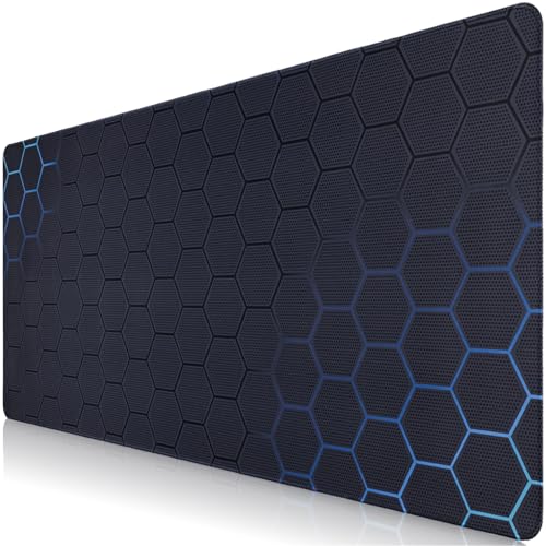 Sevenpers Gaming Mauspad,XXL 900x400mm Hexagonalmuster Mauspad,Wabenmuster Mousepad für präzise Maussteuerung,Stabiles und langlebiges Tastaturpad,Blaugrün Sevenpers Gaming Mauspad,XXL 900x400mm Hexagonalmuster Mauspad,Wabenmuster Mousepad für präzise Maussteuerung,Stabiles und langlebiges Tastaturpad,Blaugrün von Sevenpers