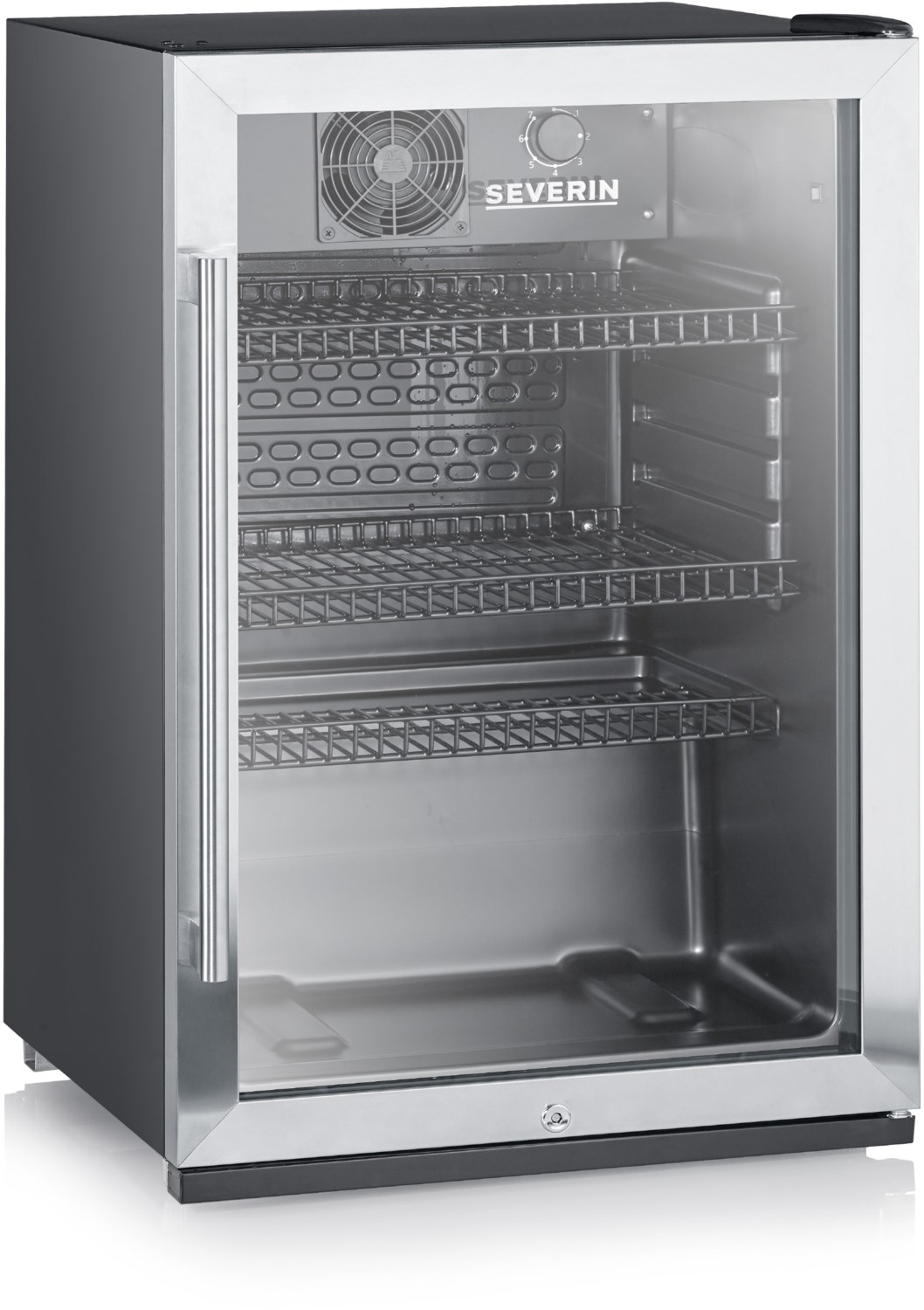 FKS 8840 Flaschenkühlschrank schwarz/edelstahl / C FKS 8840 Flaschenkühlschrank schwarz/edelstahl / C von Severin