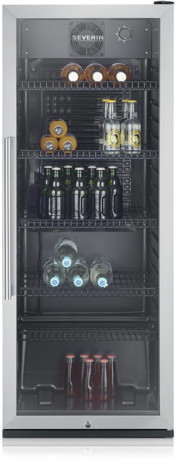 FKS 8841 Flaschenkühlschrank schwarz/edelstahl / C FKS 8841 Flaschenkühlschrank schwarz/edelstahl / C von Severin