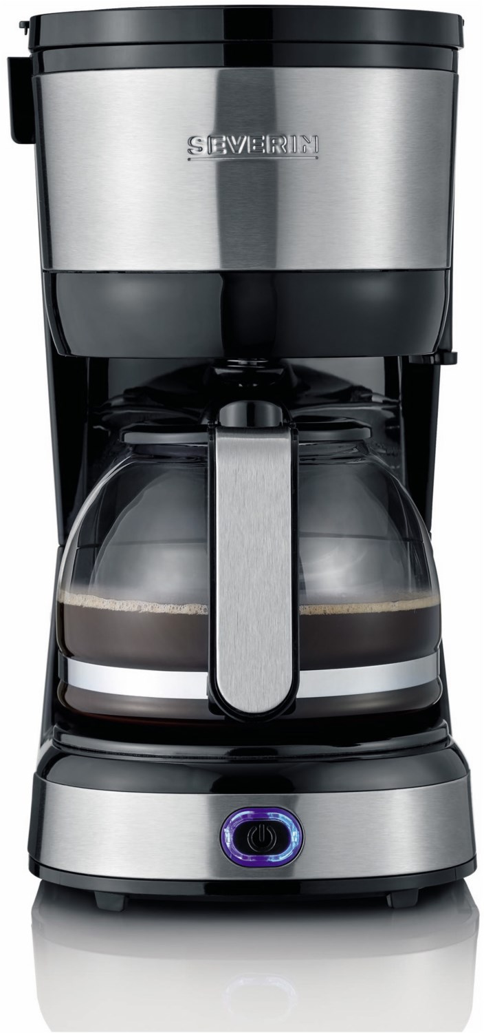 KA 4808 Kaffeeautomat edelstahl-gebürstet/schwarz von Severin