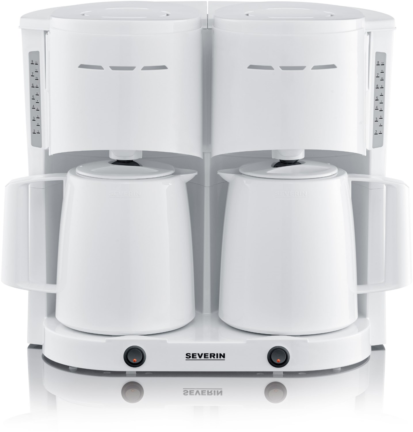 KA9314 Duo-Kaffeeautomat weiß von Severin