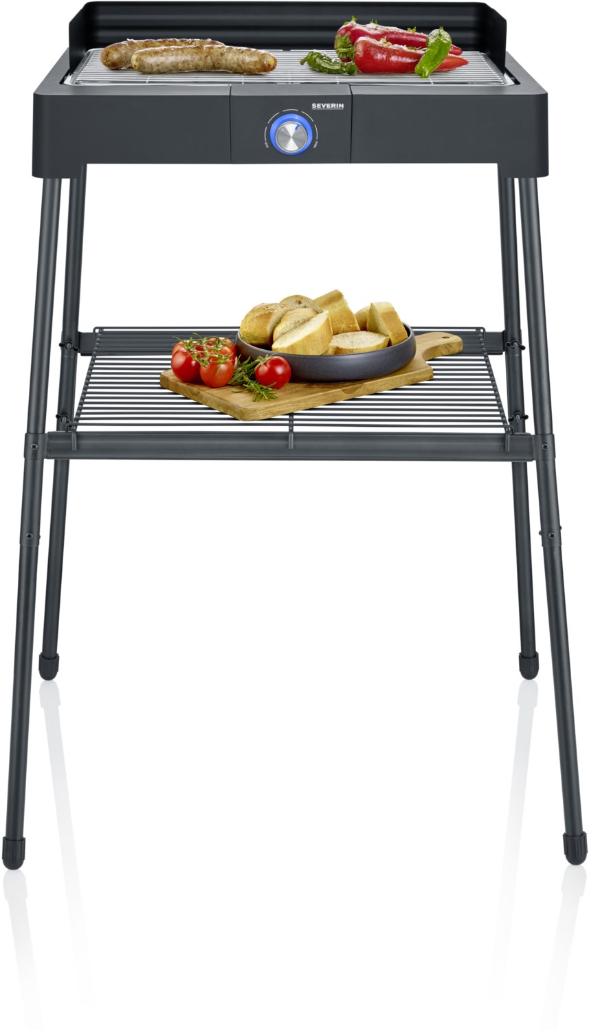 PG 8561 Barbeque-Standgrill schwarz PG 8561 Barbeque-Standgrill schwarz von Severin