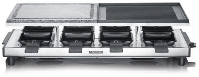 RG 2373 Raclette edelstahl/schwarz RG 2373 Raclette edelstahl/schwarz von Severin