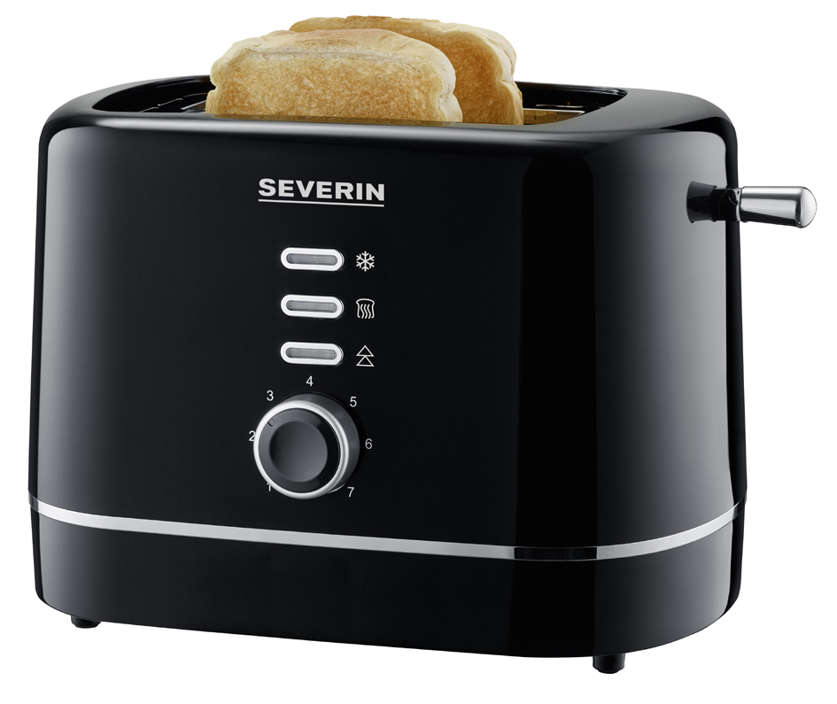 SEVERIN 2-Scheiben-Toaster AT 4321, schwarz von Severin