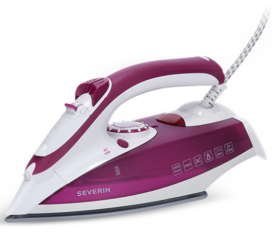 SEVERIN Dampfbügeleisen BA 3243, weiß/violett SEVERIN Dampfbügeleisen BA 3243, weiß/violett von Severin