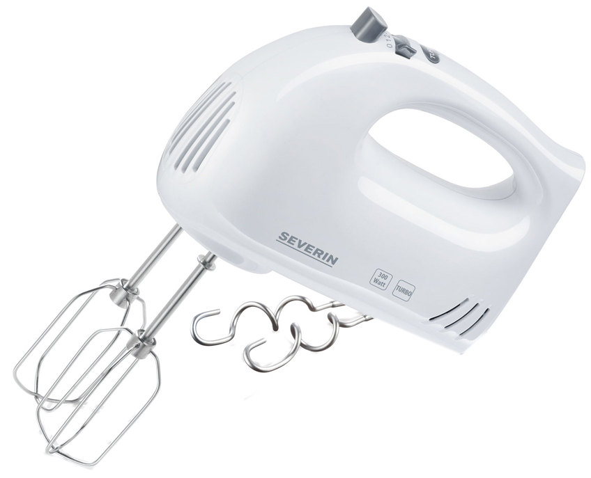 SEVERIN Handmixer HM 3820, 300 Watt, weiß / grau von Severin