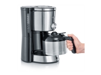 SEVERIN KA 4845 TypeSwitch - Kaffeemaschine - 8 Tassen - gebürsteter Edelstahl/Schwarz SEVERIN KA 4845 TypeSwitch - Kaffeemaschine - 8 Tassen - gebürsteter Edelstahl/Schwarz von Severin