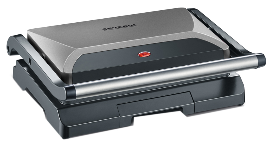SEVERIN Kompakt-Multigrill KG 2394, 800 Watt, grau / schwarz SEVERIN Kompakt-Multigrill KG 2394, 800 Watt, grau / schwarz von Severin