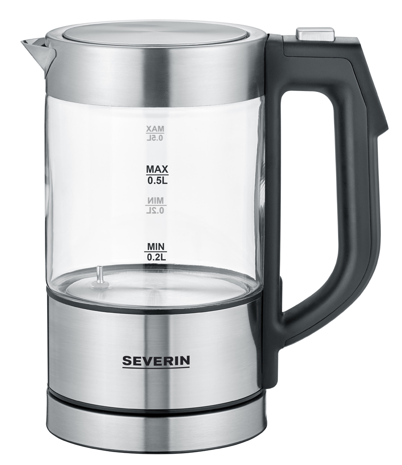 SEVERIN Mini-Wasserkocher WK 3458, 0,5 Liter, Glas/Edelstahl SEVERIN Mini-Wasserkocher WK 3458, 0,5 Liter, Glas/Edelstahl von Severin