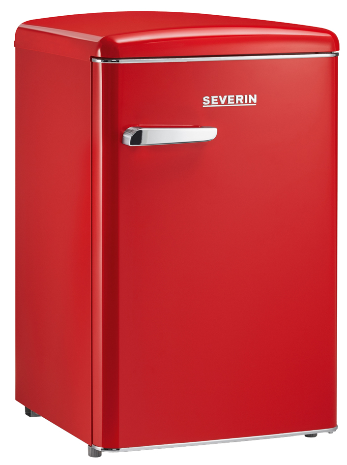 SEVERIN Retro-Tischkühlschrank RKS 8830, rot von Severin