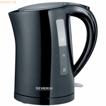 SEVERIN Wasserkocher 1,5 Liter schwarz SEVERIN Wasserkocher 1,5 Liter schwarz von Severin