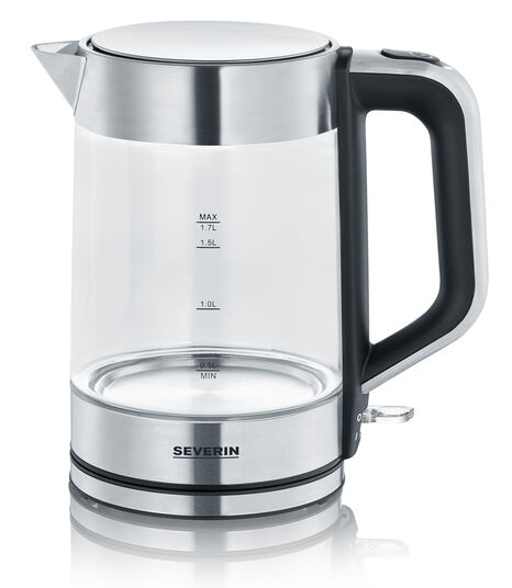 SEVERIN Wasserkocher WK 3420, 1,7 Liter, Glas/Edelstahl SEVERIN Wasserkocher WK 3420, 1,7 Liter, Glas/Edelstahl von Severin