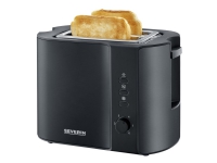 Severin AT 9552, 2 Scheibe(n), Schwarz, Edelstahl, Tasten, Niveau, Drehregler, 800 W, 0,85 m von Severin