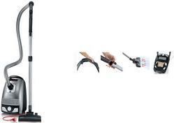 Severin BC 7045 - 750W - B - Zylinder - Staubbeutel - Grau - HEPA (BC 7045) von Severin