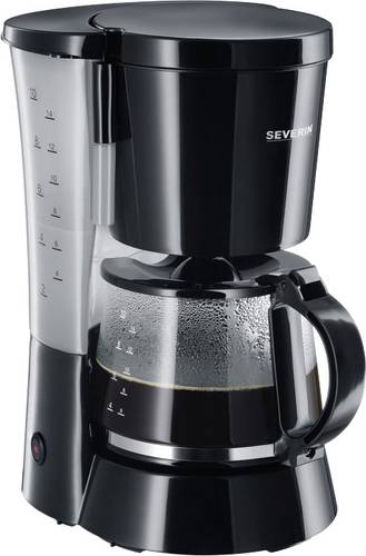 Severin KA 4479 Kaffeemaschine Schwarz Fassungsvermögen Tassen=10 Warmhaltefunktion von Severin