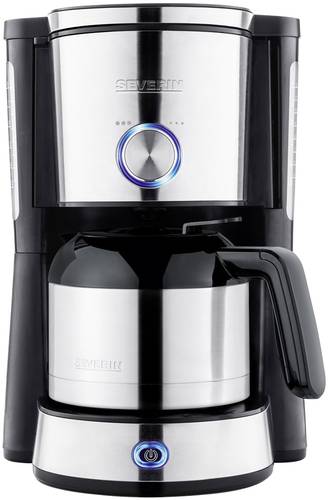 Severin KA 4845 TYPE SWITCH Kaffeemaschine Edelstahl, Schwarz Fassungsvermögen Tassen=8 Isolie Severin KA 4845 TYPE SWITCH Kaffeemaschine Edelstahl, Schwarz Fassungsvermögen Tassen=8 Isolie von Severin