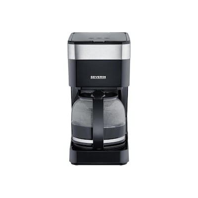 Severin KA 9263 Filterkaffeemaschine schwarz Glaskanne Severin KA 9263 Filterkaffeemaschine schwarz Glaskanne von Severin