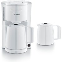 Severin KA 9309 Filterkaffeemaschine 2 Thermokannen weiß Severin KA 9309 Filterkaffeemaschine 2 Thermokannen weiß von Severin
