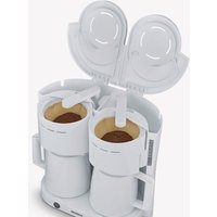 Severin KA 9314 Duo-Filterkaffeemaschine mit 2 Thermokannen weiß von Severin