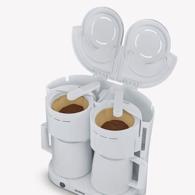 Severin KA 9314 Duo-Filterkaffeemaschine mit 2 Thermokannen weiß Severin KA 9314 Duo-Filterkaffeemaschine mit 2 Thermokannen weiß von Severin