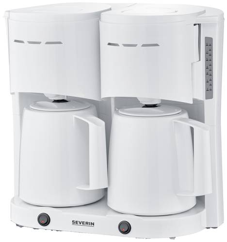 Severin KA 9314 Kaffeemaschine Weiß Fassungsvermögen Tassen=16 Isolierkanne Severin KA 9314 Kaffeemaschine Weiß Fassungsvermögen Tassen=16 Isolierkanne von Severin