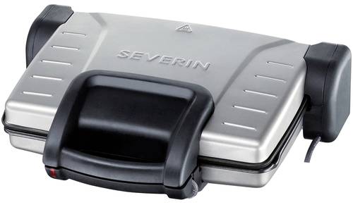 Severin KG2389 Elektro Kontaktgrill Grillfunktion, kabelgebunden, klappbar Schwarz, Silber Severin KG2389 Elektro Kontaktgrill Grillfunktion, kabelgebunden, klappbar Schwarz, Silber von Severin