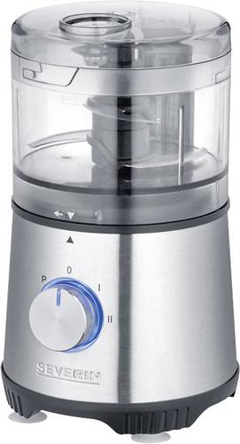 Severin KM 3865 Zerkleinerer 400W Edelstahl (gebürstet), Schwarz von Severin
