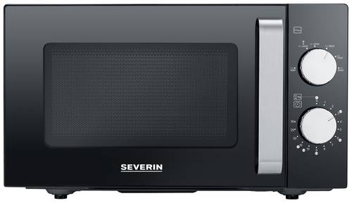 Severin MW 7761 Mikrowelle Schwarz, Edelstahl 800W Severin MW 7761 Mikrowelle Schwarz, Edelstahl 800W von Severin