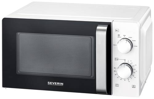 Severin MW 7885 Mikrowelle Weiß, Schwarz 700W Timerfunktion von Severin