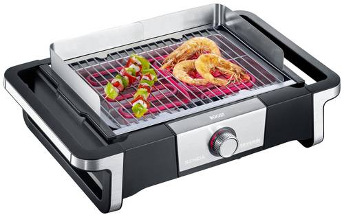 Severin PG 8113 Tisch Tischgrill Cool-Touch-Gehäuse, kabelgebunden, stufenloser Temperaturregler Sc von Severin