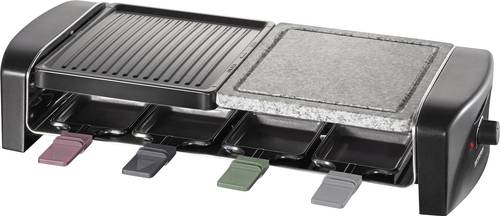 Severin RG 9645 Raclette 8Pfännchen, mit Grillstein Schwarz Severin RG 9645 Raclette 8Pfännchen, mit Grillstein Schwarz von Severin