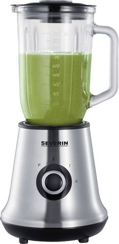 Severin SM 3734 Standmixer 500W Edelstahl (gebürstet), Schwarz von Severin