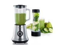 Severin SM 7971, Standmixer, 1 l, Impulsfunktion, 500 W, Schwarz, Edelstahl Severin SM 7971, Standmixer, 1 l, Impulsfunktion, 500 W, Schwarz, Edelstahl von Severin
