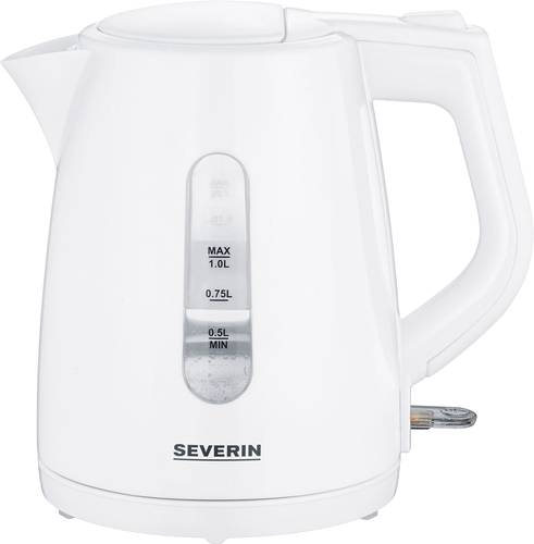 Severin WK 3411 Wasserkocher schnurlos Weiß von Severin