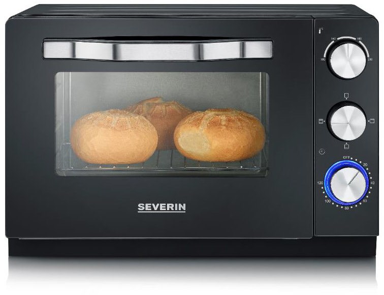 TO2070 Mini-Backofen schwarz/edelstahl TO2070 Mini-Backofen schwarz/edelstahl von Severin