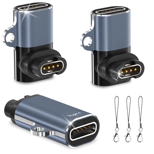 3 Stück USB-C-Ladeadapter für Garmin-Uhren,USB C Ladekabel Adapter für Garmin Fenix 8/8 Solar/7S/7X/E/6,Forerunner 945/955/965/265/55,Tactix,Vivoactive 4S/5,Venu 2S/3S/SQ,Epix Pro 2,Instinct 2X 3 Stück USB-C-Ladeadapter für Garmin-Uhren,USB C Ladekabel Adapter für Garmin Fenix 8/8 Solar/7S/7X/E/6,Forerunner 945/955/965/265/55,Tactix,Vivoactive 4S/5,Venu 2S/3S/SQ,Epix Pro 2,Instinct 2X von Sewowibo