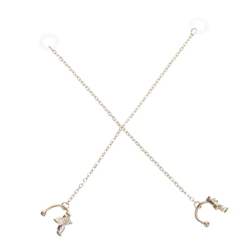 Sewroro 1 Paar Kopfhörer Verlorene Kette Kopfhörerhalter Kette Damen Trendy Ohrringe Kopfhörerhalter Verlorene Kopfhörer Ohrringe Verlorene Ohrringe Für Kopfhörer Goldenes Kupfer Sewroro 1 Paar Kopfhörer Verlorene Kette Kopfhörerhalter Kette Damen Trendy Ohrringe Kopfhörerhalter Verlorene Kopfhörer Ohrringe Verlorene Ohrringe Für Kopfhörer Goldenes Kupfer von Sewroro