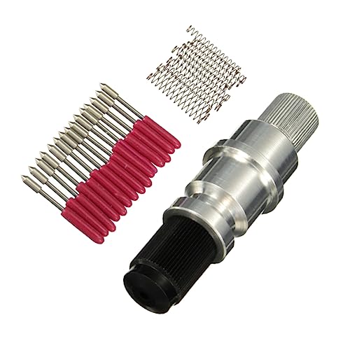 Sewroro 1 Satz 60 CB09U Zubehör Vinylschneider Vinyl-Schneidemesser-Kit Zubehör für Plotterbeschriftungsklingen Schneideklingen-Kit für Plotter Schneideplotter-Werkzeug Stahl Silver von Sewroro
