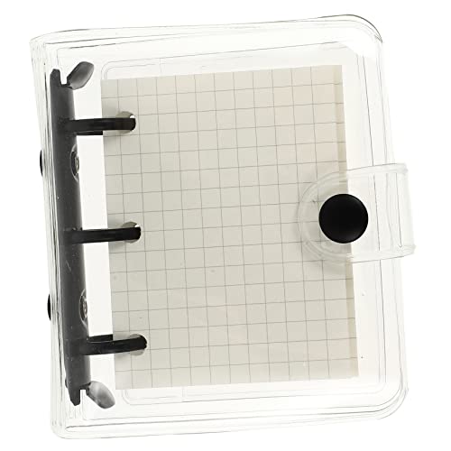 Sewroro 1 Set Pvc Loseblatt Buchblock Durchsichtiger Ordner Spiralbinder Mit Drei Notizen Wasserdichter Loseblatt Tagebuch Planerbinder Spule Pvc Transparentes Loseblattbuch von Sewroro
