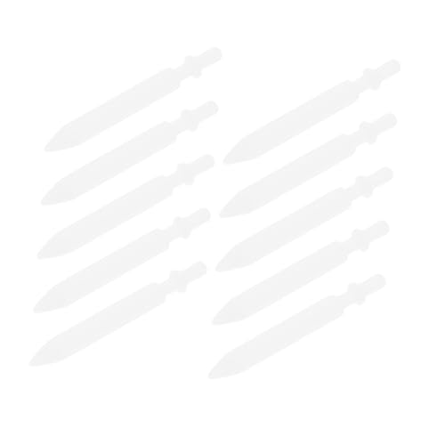 Sewroro 10 Stück Marker -Stift -Ersatzstiftspitze Austausch der Markierungsspitzen Ersatz-Stiftspitzen Marker-Stift-Punkte Ersatzmarkierungsspitzen Stiftspitzen malen Nylon Weiß von Sewroro
