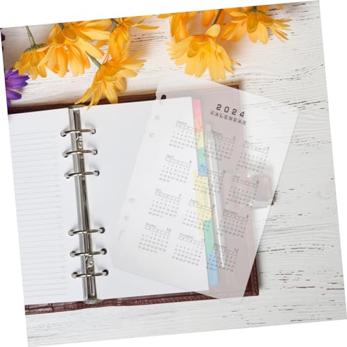 Sewroro 2 Stück Kalenderteiler Ordner Zeitschriften Revisionskartenhalter Organizer Für Wichtige Dokumente Registerkarten Ordnerteiler Mini Wiederverwendbar Tablet Kalender Sewroro 2 Stück Kalenderteiler Ordner Zeitschriften Revisionskartenhalter Organizer Für Wichtige Dokumente Registerkarten Ordnerteiler Mini Wiederverwendbar Tablet Kalender von Sewroro