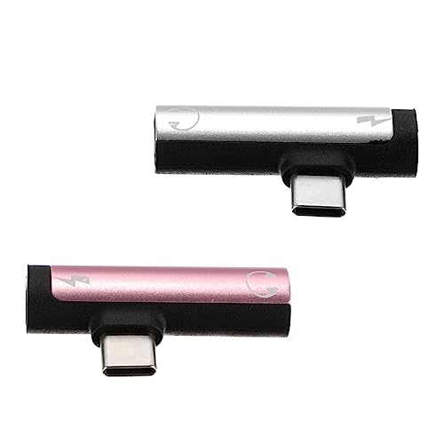 Sewroro 2 Stück Typ C Kopfhöreradapter Schneller Kopfhöreradapter Audio Kopfhöreradapter USB C Kopfhöreradapter Kopfhörer Ladekonverter Kopfhörer Ladeadapter Aluminiumlegierung Sewroro 2 Stück Typ C Kopfhöreradapter Schneller Kopfhöreradapter Audio Kopfhöreradapter USB C Kopfhöreradapter Kopfhörer Ladekonverter Kopfhörer Ladeadapter Aluminiumlegierung von Sewroro