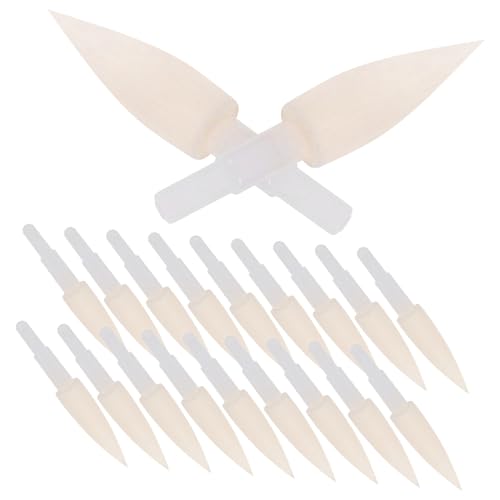 Sewroro 20 Stück Schwammstiftspitze Weiche Pinselstiftspitzen Nachfüllungen Stoffmalstifte Stiftkomponenten Ersatzgel Weiche Pinselköpfe Auswechselbare Markierungsstift Sewroro 20 Stück Schwammstiftspitze Weiche Pinselstiftspitzen Nachfüllungen Stoffmalstifte Stiftkomponenten Ersatzgel Weiche Pinselköpfe Auswechselbare Markierungsstift von Sewroro
