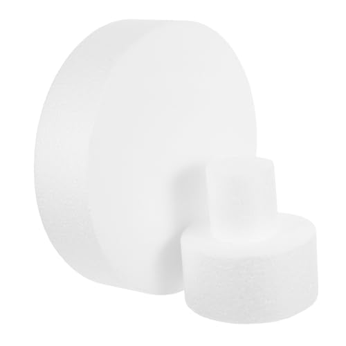 Sewroro 3 Stück Schaumkuchenembryo -Modell künstliche torte Kuchendekorationsform Fondant -Kuchenwerkzeuge Kuchen dekorieren Schaumköpfe Flammenfondantformen Kaffee Fondantform Weiß von Sewroro