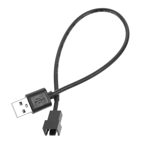 Sewroro 5Stücke USB Lüfterkabel PC Lüfter Adapter für Computergehäuse Laptopventilatoren Stabil Zuverlässig Vielseitig Einsetzbar Sewroro 5Stücke USB Lüfterkabel PC Lüfter Adapter für Computergehäuse Laptopventilatoren Stabil Zuverlässig Vielseitig Einsetzbar von Sewroro