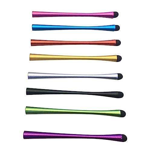 Sewroro 8 Stück Stift Touch-Screen Zeichnung Schreiben Schlank Stilvoll Nonslip Bußgeld Berühren Handy-touchpen Metall von Sewroro