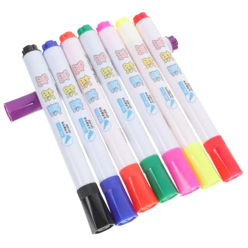 Sewroro 8 Stück schwebender Stift Flüssigkreidemarker Stift mit Licht Expo-Marker Whiteboard-Marker Planke mehrfarbiger stift stifte malen Stifte schwebender Malstift Plastik von Sewroro