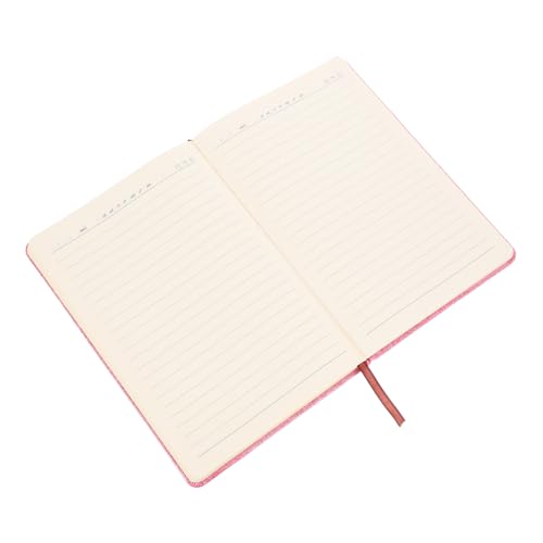 Sewroro Glitzer-notizbuch Mit Harter Oberfläche Notizbücher Für Frauen Allzweck-notizbuch Zeitschrift Für Mädchen Dekorativer Notizblock Glitzer-notizbücher Für Mädchen Pu Rosa von Sewroro