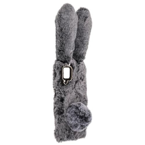 Sewroro Handyhülle Plüschhüllen Flauschige Hülle Hase Handy Pelziger Handygurt Handyschutz Dekorative Handyhülle Flauschige Handyhülle Weichere Handyhülle Smartphone Schale Dunkelgrau Sewroro Handyhülle Plüschhüllen Flauschige Hülle Hase Handy Pelziger Handygurt Handyschutz Dekorative Handyhülle Flauschige Handyhülle Weichere Handyhülle Smartphone Schale Dunkelgrau von Sewroro